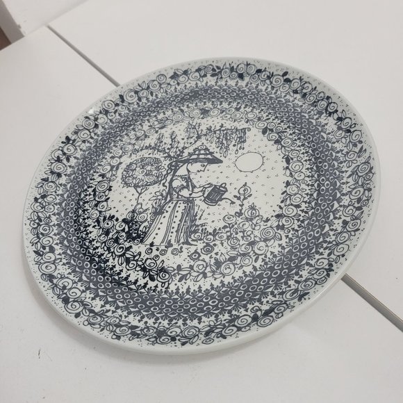 Vintage Bjorn Wiinblad Plate Nymolle Denmark Summer from The Seasons - Picture 2 of 4